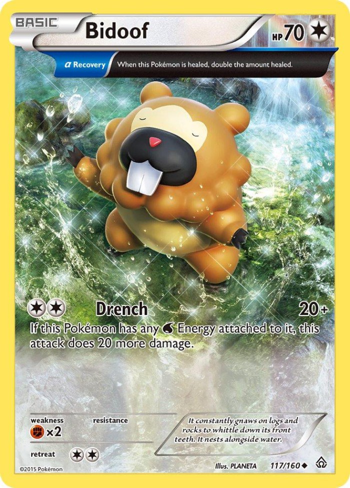 Carte Pokémon: Bidoof [Keunotor]