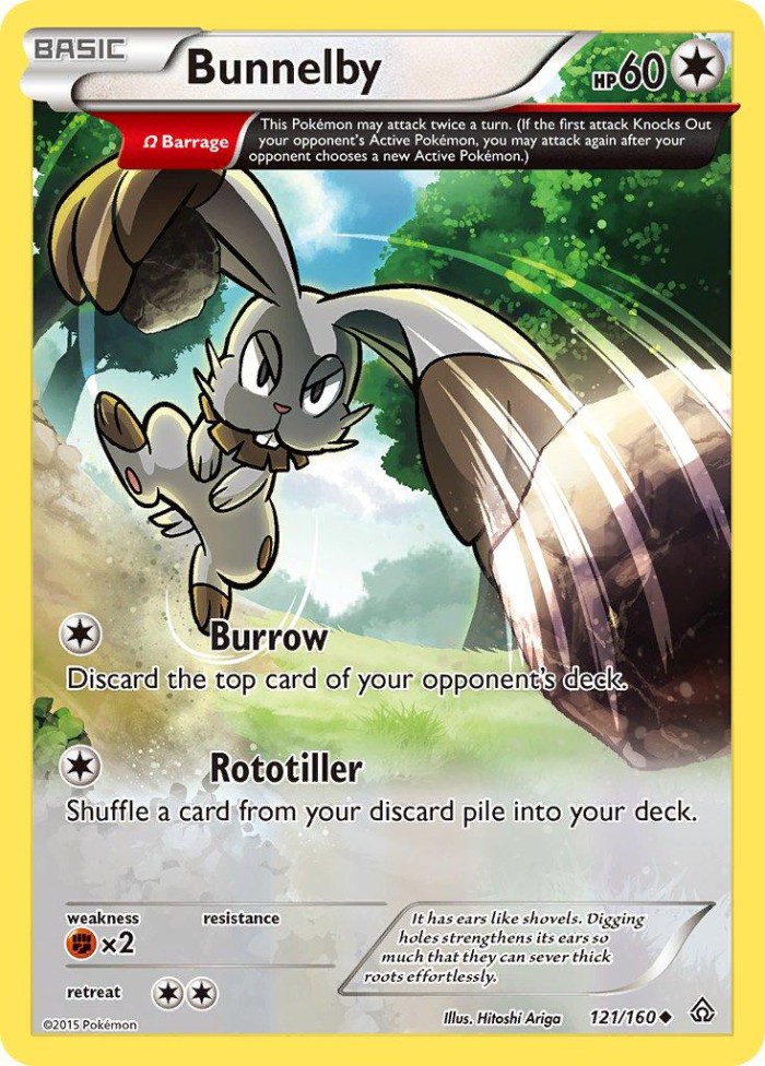 Carte Pokémon: Bunnelby [Sapereau]