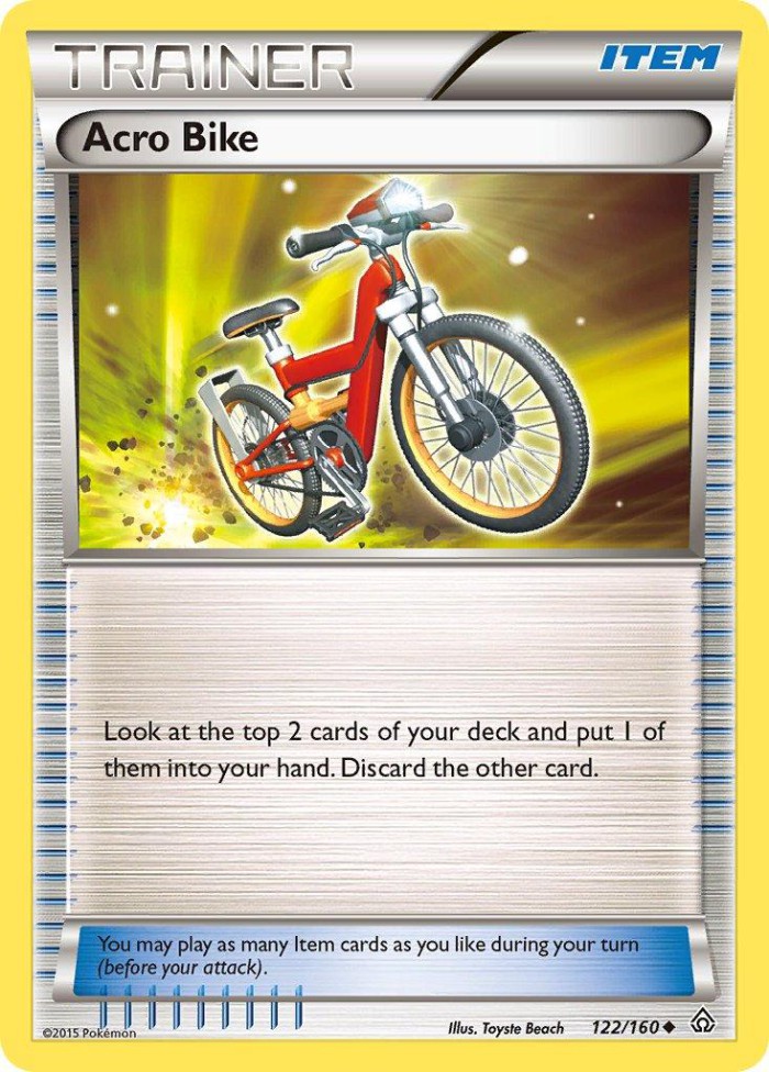 Carte Pokémon: Acro Bike [Vélo Cross]