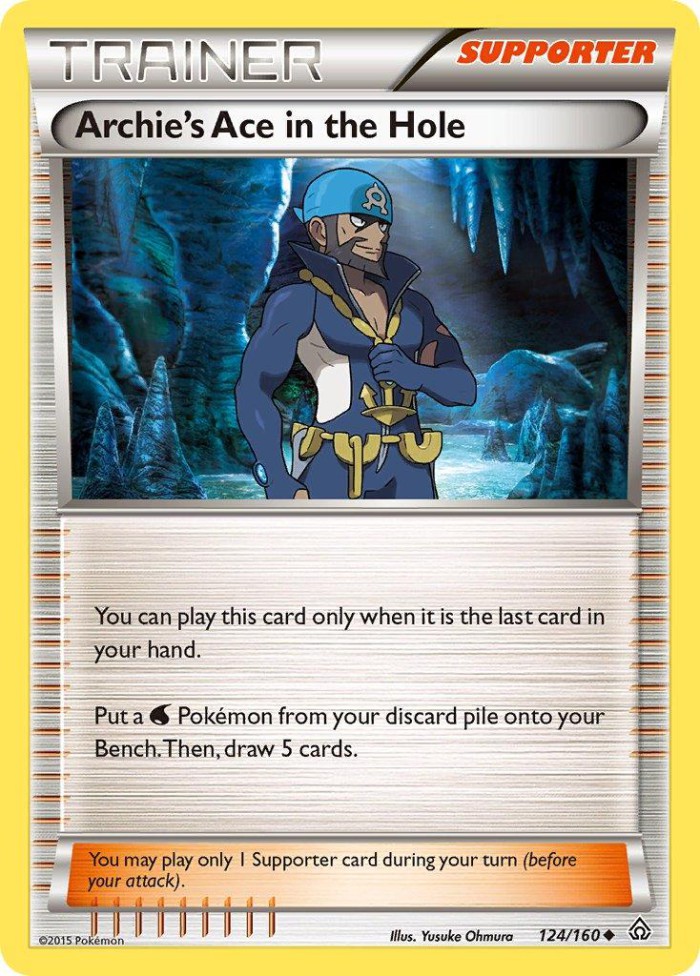 Carte Pokémon: Archie's Ace in the Hole [Dernier Recours d'Arthur]