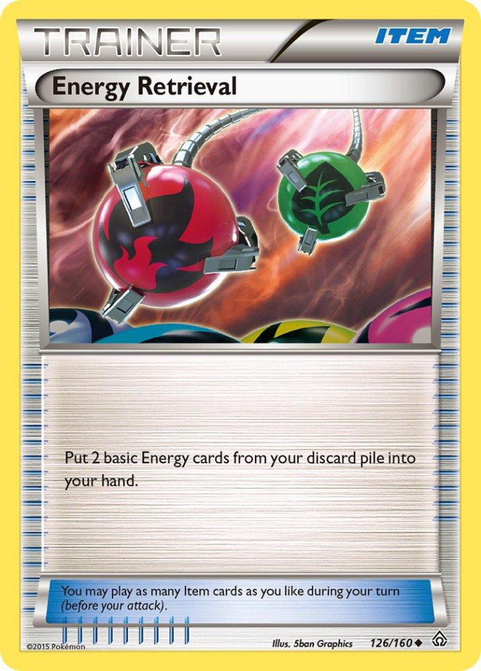 Carte Pokémon: Energy Retrieval [Récupération d'Énergie]