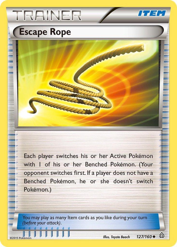 Carte Pokémon: Escape Rope [Corde Sortie]