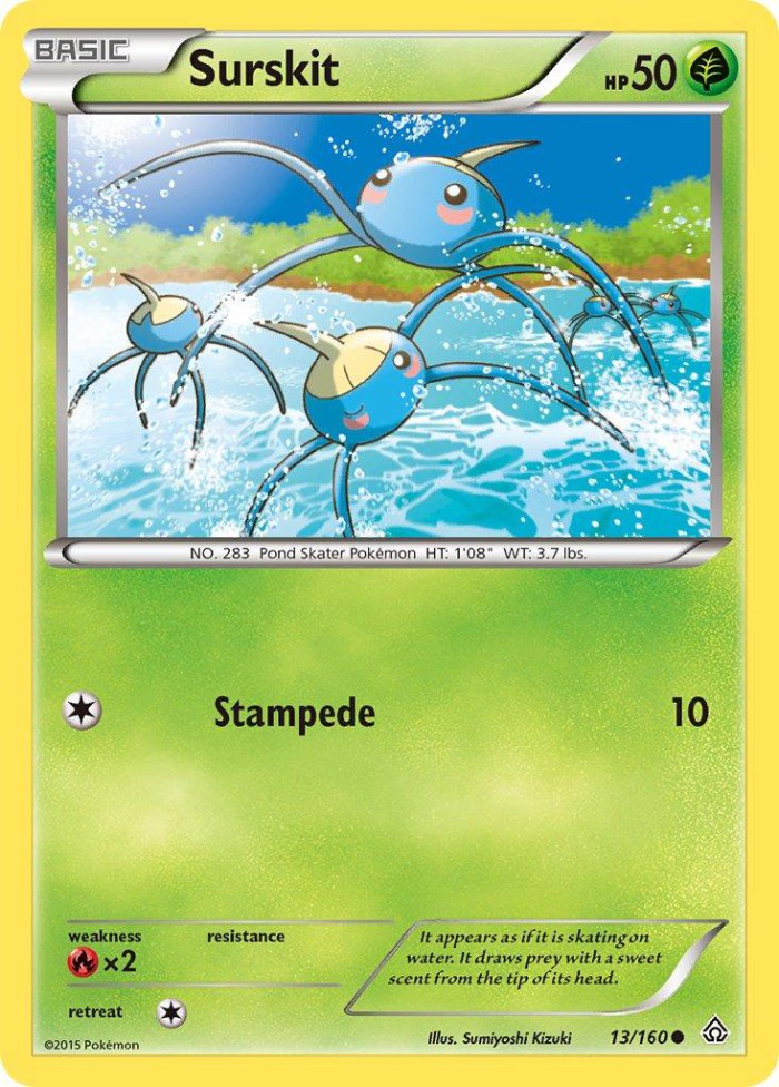 Carte Pokémon: Surskit [Arakdo]