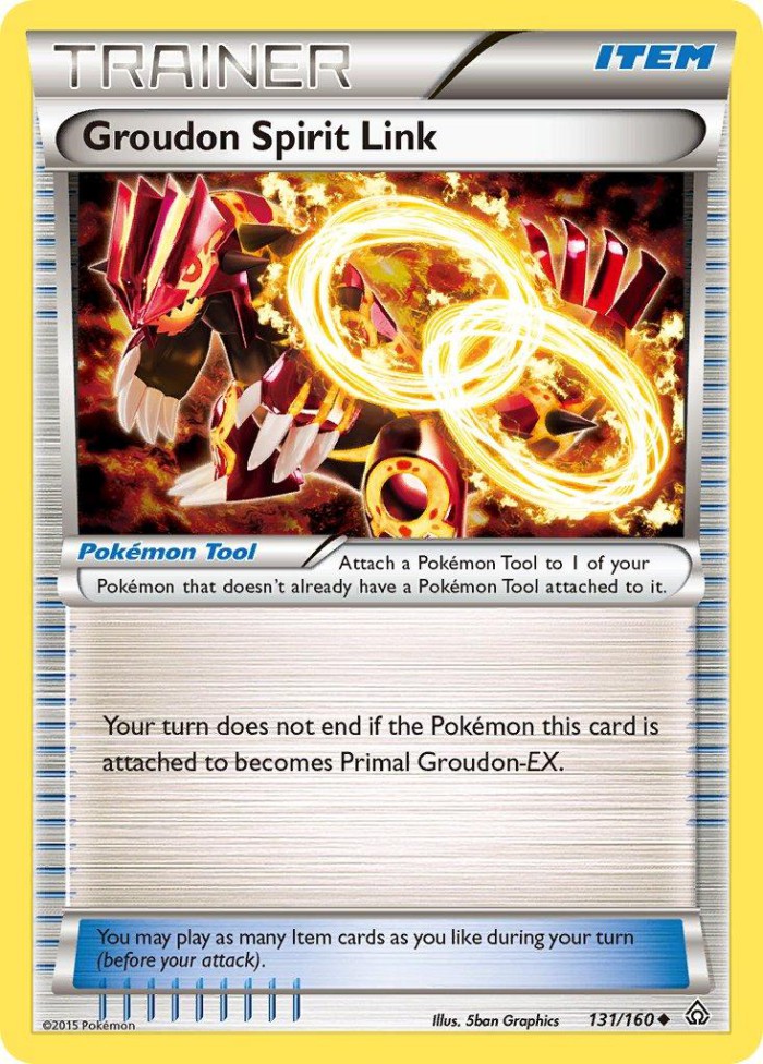 Carte Pokémon: Groudon Spirit Link [Lien Spirituel Groudon]