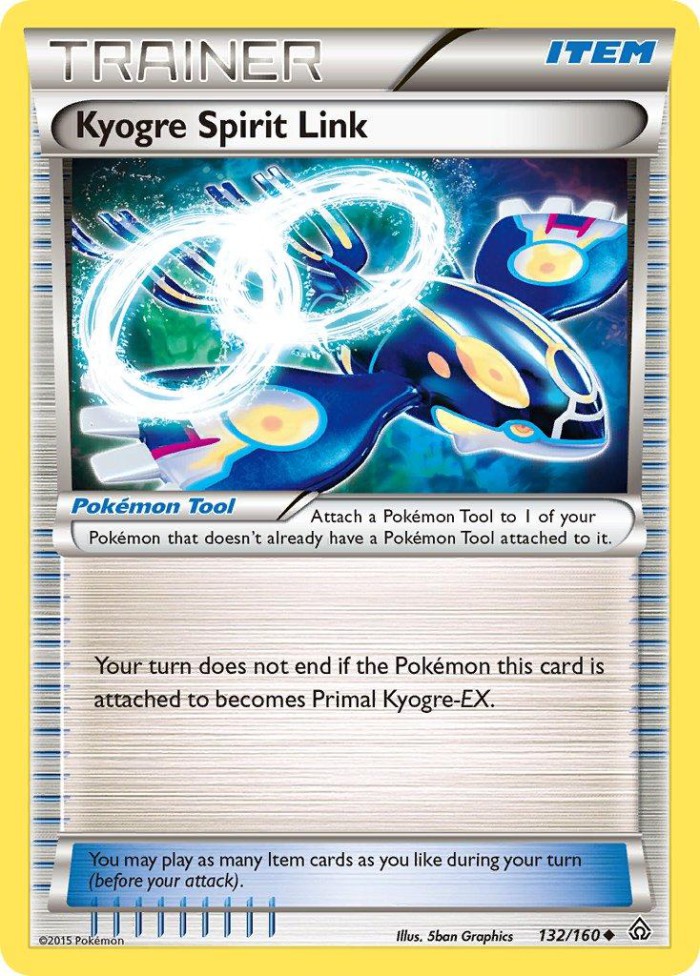 Carte Pokémon: Kyogre Spirit Link [Lien Spirituel Kyogre]