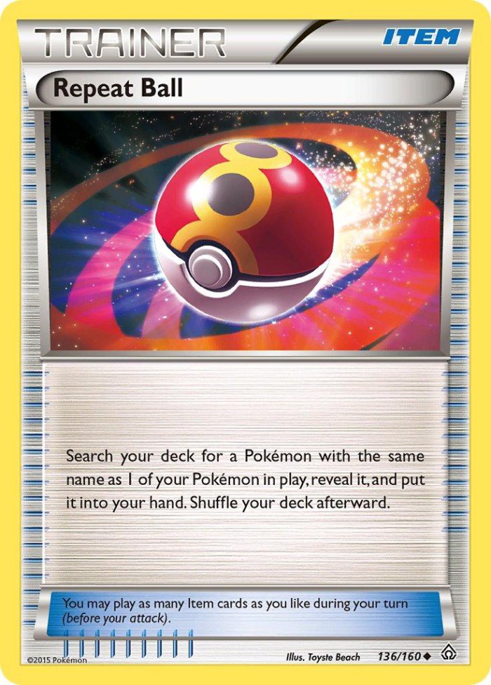 Carte Pokémon: Repeat Ball [Bis Ball]