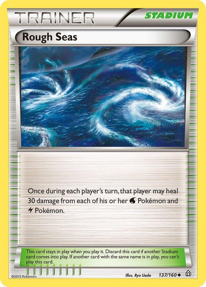 Carte Pokémon: Rough Seas [Mer Agitée]