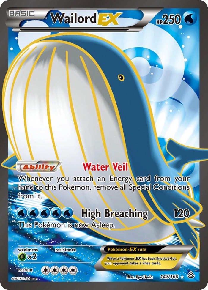 Carte Pokémon: Wailord EX [Wailord EX]