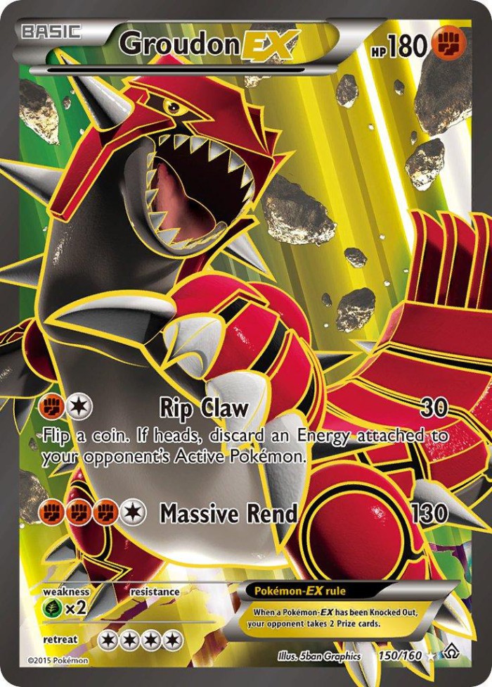 Carte Pokémon: Groudon EX [Groudon EX]