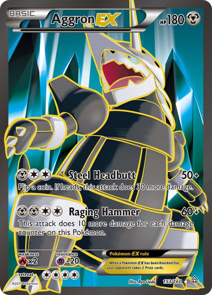 Carte Pokémon: Aggron EX [Galeking EX]