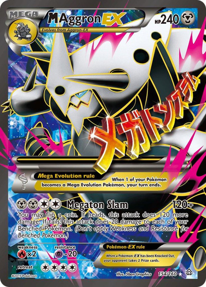 Carte Pokémon: M Aggron EX [M Galeking EX]