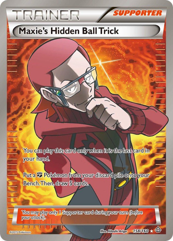 Carte Pokémon: Maxie's Hidden Ball Trick [Ruse de Max]