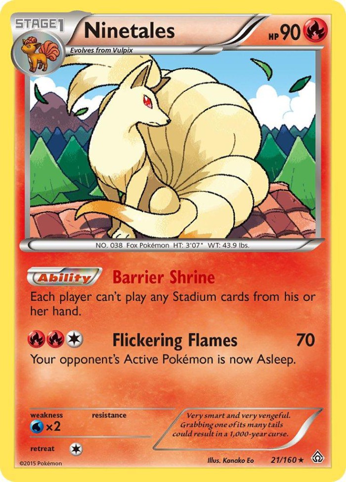 Carte Pokémon: Ninetales [Feunard]