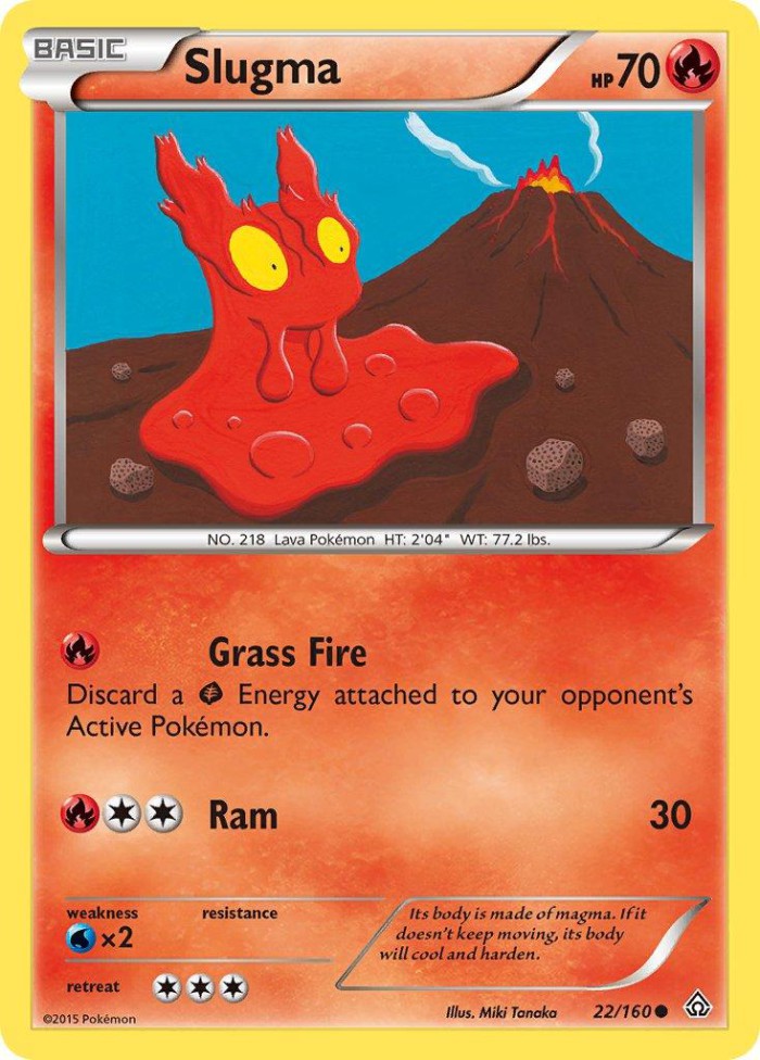 Carte Pokémon: Slugma [Limagma]