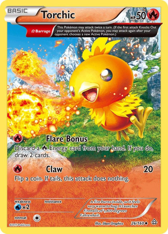 Carte Pokémon: Torchic [Poussifeu]