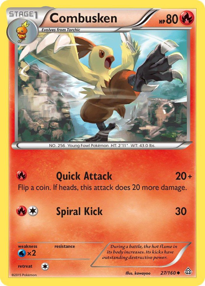 Carte Pokémon: Combusken [Galifeu]