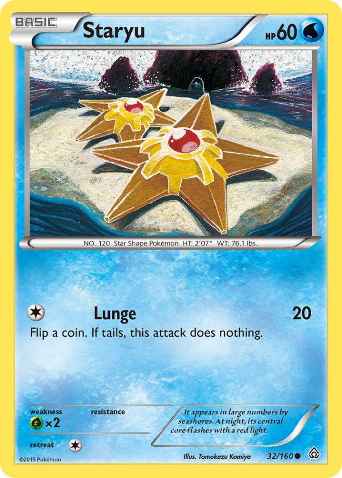 Carte Pokémon: Staryu [Stari]