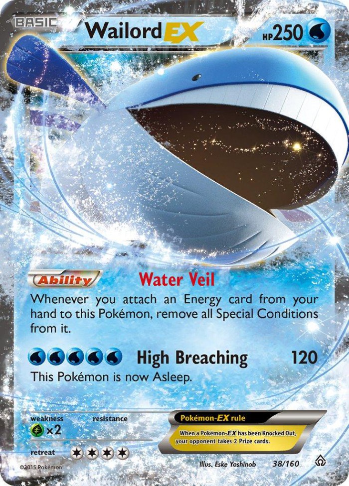 Carte Pokémon: Wailord EX [Wailord EX]