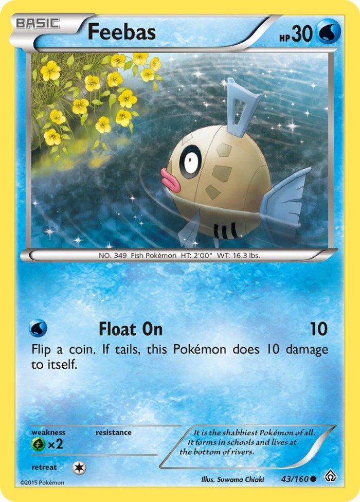 Carte Pokémon: Feebas [Barpau]