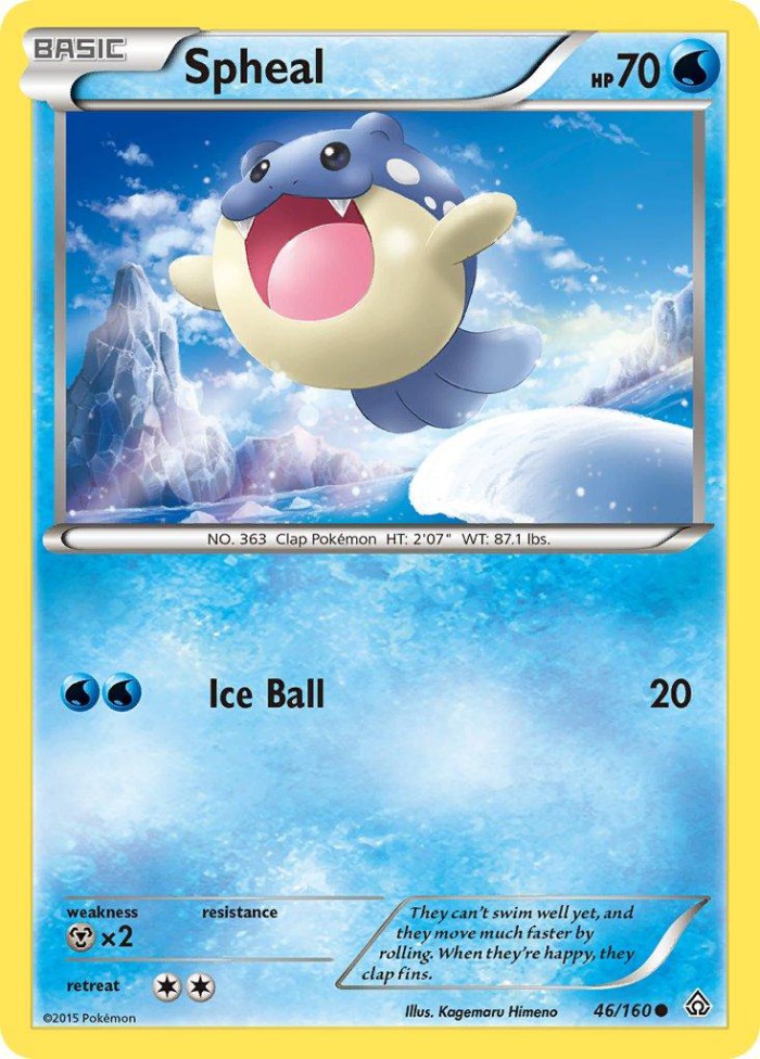 Carte Pokémon: Spheal [Obalie]