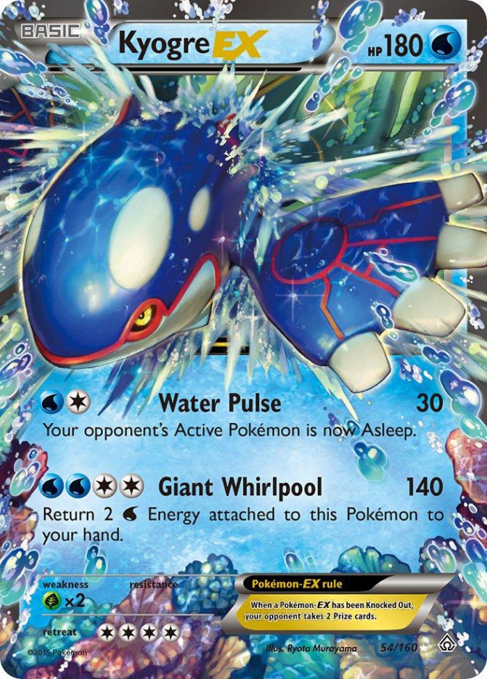 Carte Pokémon: Kyogre EX [Kyogre EX]