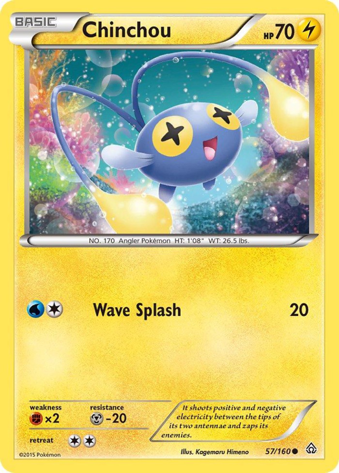 Carte Pokémon: Chinchou [Loupio]