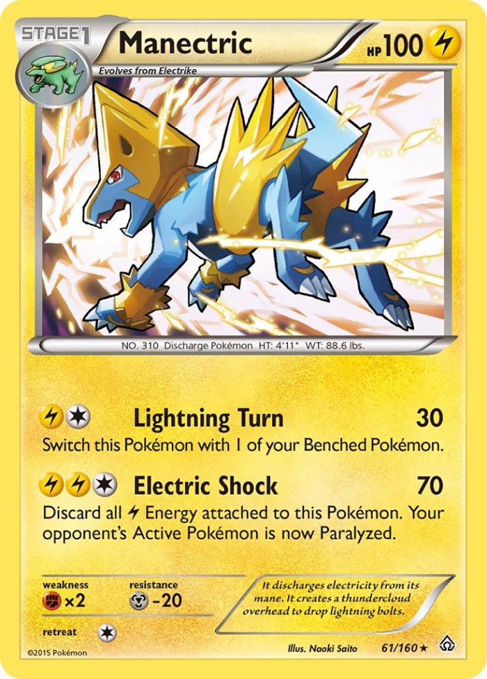 Carte Pokémon: Manectric [Élecsprint]