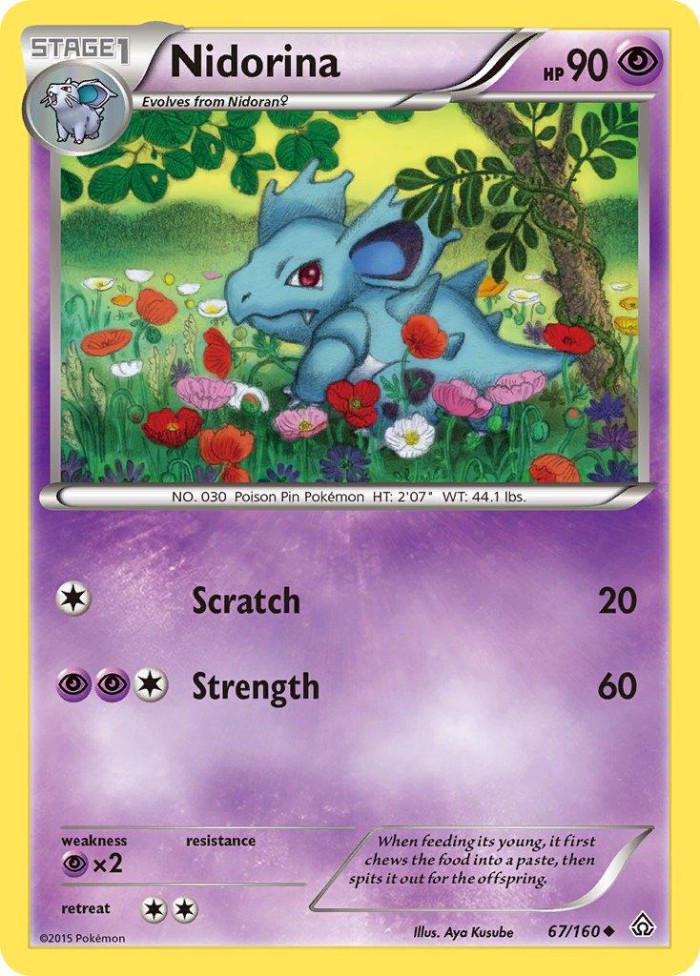 Carte Pokémon: Nidorina [Nidorina]