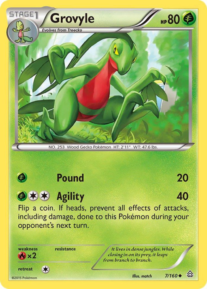 Carte Pokémon: Grovyle [Massko]