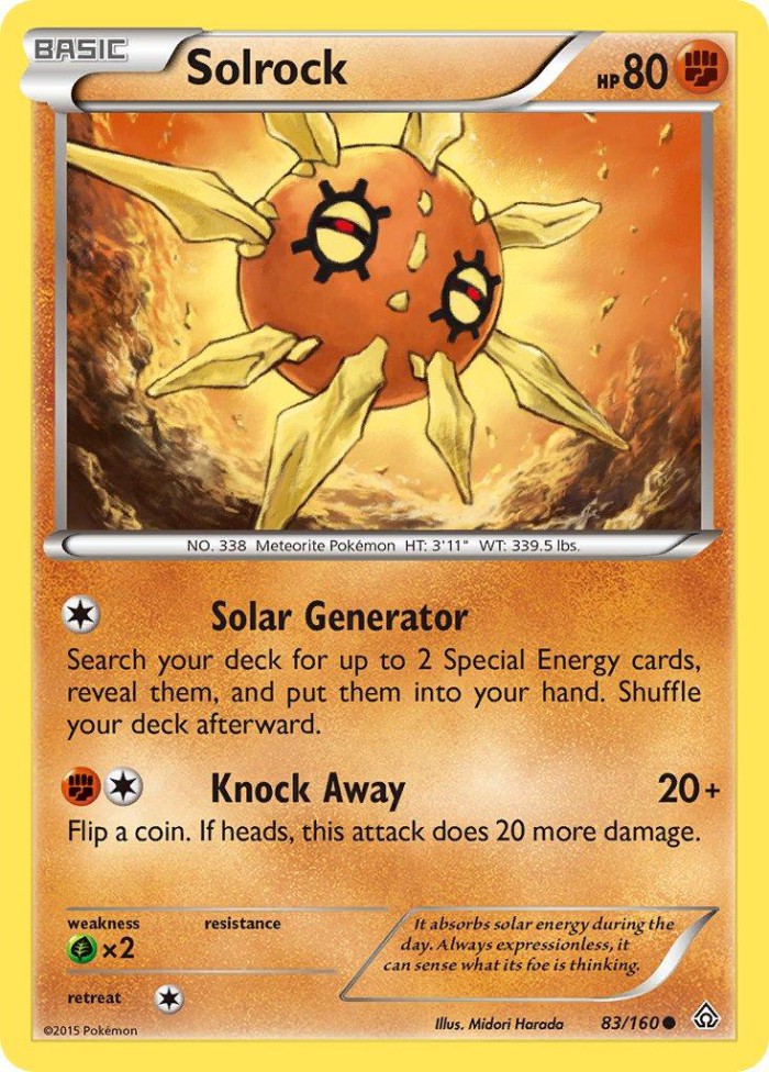 Carte Pokémon: Solrock [Solaroc]