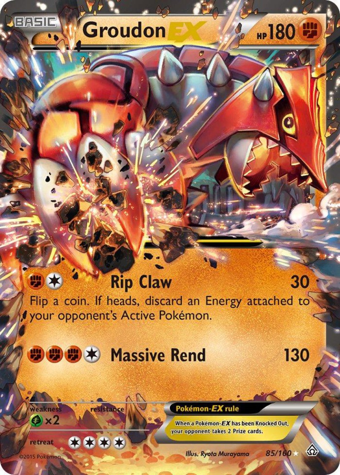 Carte Pokémon: Groudon EX [Groudon EX]