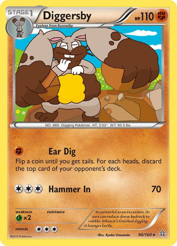 Carte Pokémon: Diggersby [Excavarenne]