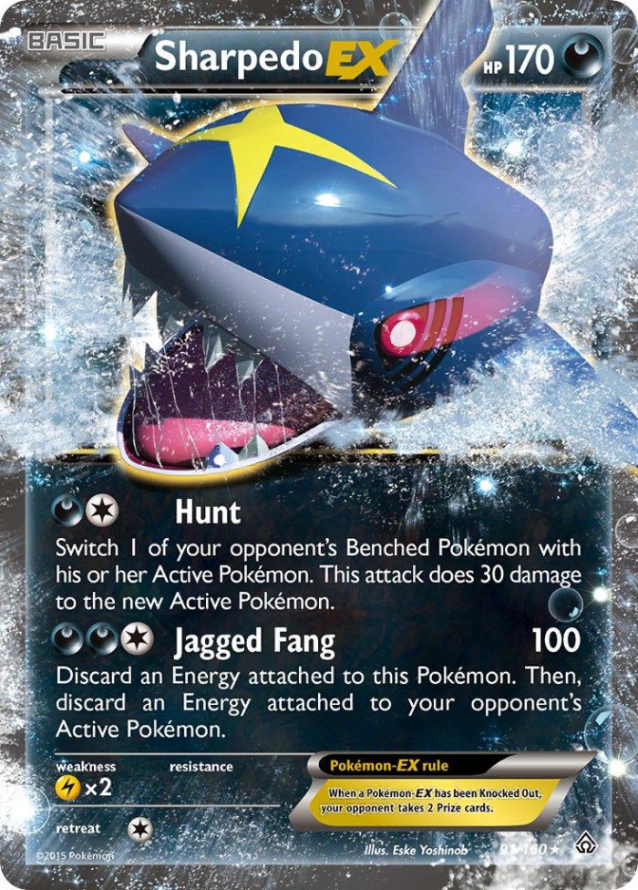 Carte Pokémon: Sharpedo EX [Sharpedo EX]