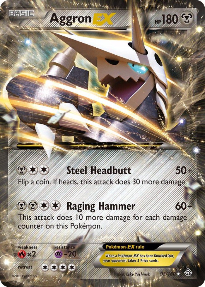 Carte Pokémon: Aggron EX [Galeking EX]