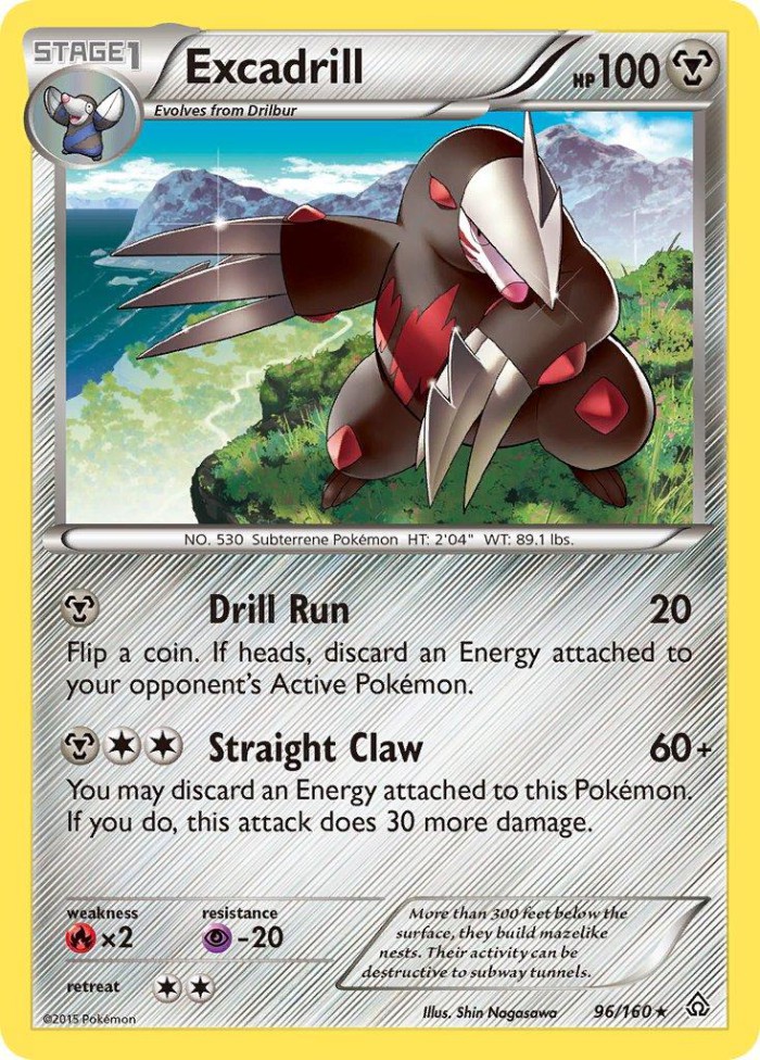 Carte Pokémon: Excadrill [Minotaupe]