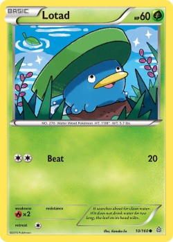 Carte Pokémon: Lotad