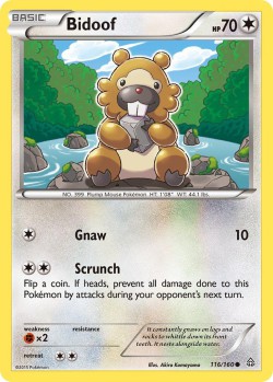 Carte Pokémon: Bidoof