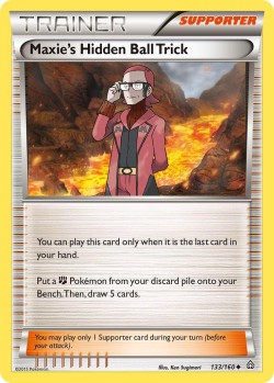 Carte Pokémon: Maxie's Hidden Ball Trick