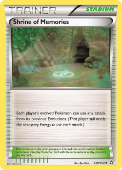 Carte Pokémon: Shrine of Memories