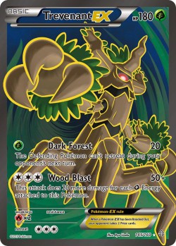 Carte Pokémon: Trevenant EX