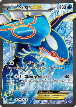 Carte Pokémon: Kyogre EX