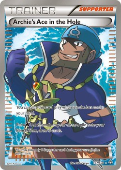 Carte Pokémon: Archie's Ace in the Hole