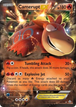 Carte Pokémon: Camerupt EX