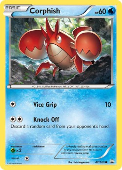 Carte Pokémon: Corphish