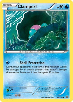 Carte Pokémon: Clamperl