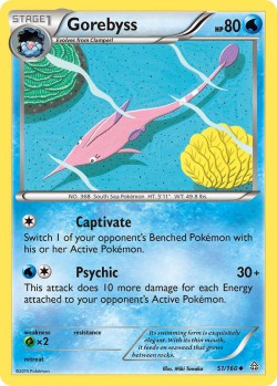 Carte Pokémon: Gorebyss