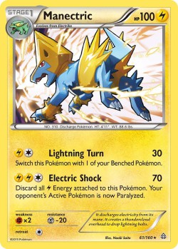 Carte Pokémon: Manectric