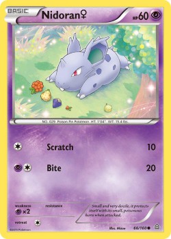 Carte Pokémon: Nidoran♀