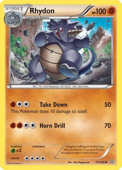 Carte Pokémon: Rhydon