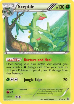 Carte Pokémon: Sceptile